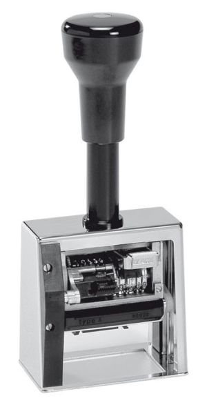 Reiner DN 53a  5 karakteres sorszámozó + dátum + szöveg