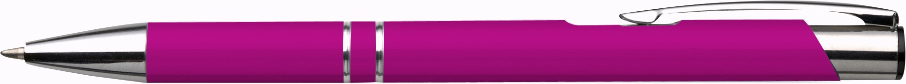 Gravírozott fém toll - rózsaszín