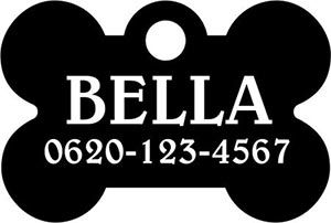 Kutya - macska biléta - Csont alakú