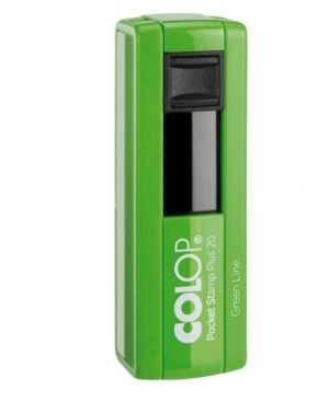 Colop Pocket Stamp Plus 20 Green Line