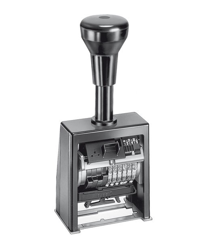 Reiner B6K 8 karakteres sorszámozó