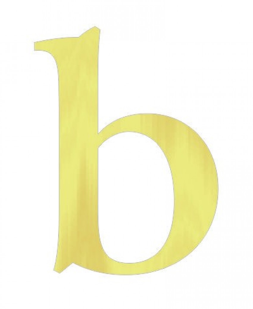 Lézervágott betűk/számok 4 mm